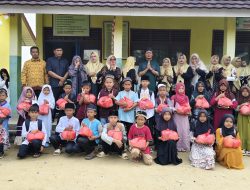 SDN 02 Gunung Keramat Tingkat Ke imanan anak dengan Berbagi dan sholat Jama’ah di sekolah