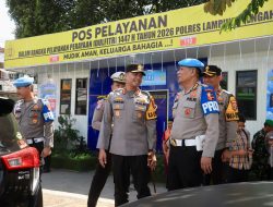 Jelang Arus Mudik Lebaran, Div Propam Polri Cek Pospam dan Posyan Ops Ketupat 2026 di Lampung Tengah
