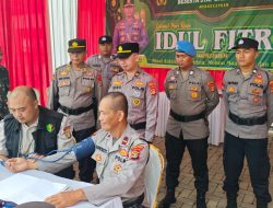 Ops Ketupat Krakatau 2026, Si Dokkes Polres Lampung Tengah Gelar Patroli Kesehatan ke Pos Pengamanan