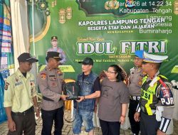 Tas Berisi Uang Puluhan Juta dan Perhiasan Tertinggal di Rest Area, Kejujuran Polisi Pos Pam 116 A Polres Lampung Tengah Bikin Pemudik Terharu