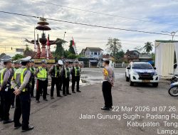 Hari Kedua Lebaran, Polres Lampung Tengah Siagakan Tim Urai Kemacetan