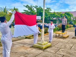 Kanit Binmas Polsek Punggur Jadi Pembina Upacara, Perkuat Edukasi Kamtibmas di Kalangan Pelajar