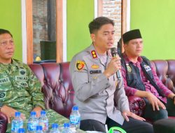 Kapolres Lampung Tengah dan Forkopimda Temui Keluarga Terdampak Pasca Peristiwa di Padang Ratu, Ajak Jaga Kondusifitas