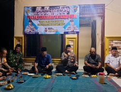 Perkuat Keamanan di Tengah Warga, Polsek Seputih Banyak Giatkan PMK di Kampung Sangga Buana