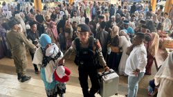 Berkat Pengamanan Maksimal Polres Lampung Tengah Bersama Instansi Terkait, Pelepasan 439 JCH Kloter 08 Berjalan Lancar dan Khidmat