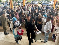 Berkat Pengamanan Maksimal Polres Lampung Tengah Bersama Instansi Terkait, Pelepasan 439 JCH Kloter 08 Berjalan Lancar dan Khidmat