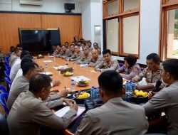 Kapolres Lampung Tengah Pimpin Anev, Tekankan Soliditas, Kesiapsiagaan dan Respons Cepat Jajaran
