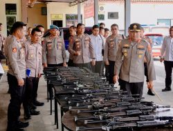 Kapolres Lampung Tengah Cek Alsus–Almatsus, Pastikan Kesiapan May Day 2026