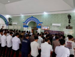 Polres Lampung Tengah Gelar Salat Gaib untuk Bripka Arya Supena yang Gugur Saat Gagalkan Aksi Curanmor