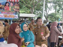 Harga Minyak Goreng Melonjak, Kolaborasi Pemkab Lampung Utara dan Pemprov Lampung Turun Tangan Gelar Operasi Pasar Murah Minyakita