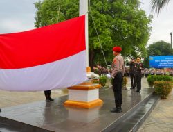 Diguyur Hujan Gerimis, Polres Lampung Tengah Tetap Khidmat Peringati Harkitnas ke-118 Tahun 2026