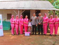 Bhayangkari Lampung Tengah Tebar Kepedulian, Hadirkan Senyum bagi Warga Membutuhkan