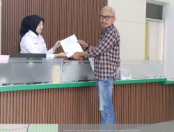 Dhailami  Lengkapi Data Pendukung Terkait Revitalisasi SMKN 1 Tebas ke-Kejari Lamteng.