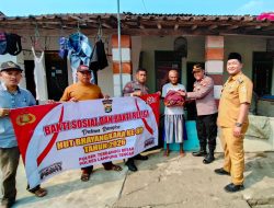 Sambut Hari Bhayangkara ke-80, Polsek Terbanggi Besar Salurkan Bantuan Sembako Kepada Warga Membutuhkan