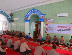 Sambut Hari Bhayangkara ke-80, Polres Lampung Tengah Gelar Doa Bersama
