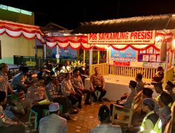 Semarak Hari Bhayangkara ke-80, Polres Lampung Tengah Gelar Penilaian Lomba Sat Kamling Tingkat Polres