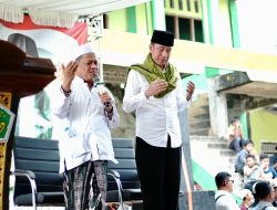 Kapolres Pimpin Langsung Pengamanan, Kunjungan Presiden RI Ke-7 di Lampung Tengah Berjalan Aman dan Kondusif