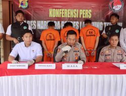 Polres Lampung Tengah Kejar Otak Jaringan Narkoba di Balik Penyelundupan Ribuan Pil Ekstasi