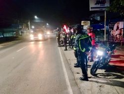 Patroli KRYD Sat Samapta Polres Lampung Tengah, Ciptakan Rasa Aman di Sepanjang Jalinteng Sumatera