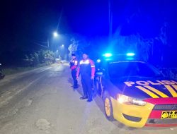 Patroli KRYD Sat Samapta Polres Lampung Tengah Sasar Ruas Jalan Gunung Sugih–Kotagajah