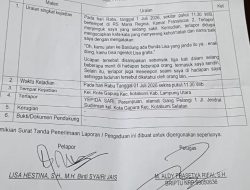 Polres Lampung Utara Terima Laporan Dugaan Pencemaran Nama Baik, Masih Menunggu Penunjukan Penyidik