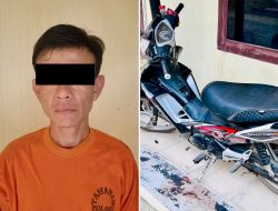 Tekab 308 Presisi Polsek Gunung Sugih Tangkap Pelaku Curat, Satu Motor Curian Berhasil Diamankan