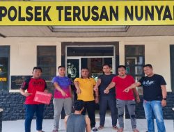 Tekab 308 Presisi Polsek Terusan Nunyai Ringkus Pengedar Sabu, 10 Paket Siap Edar Diamankan