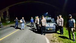 Patroli Malam Polsek Seputih Banyak, Jaga Situasi Tetap Kondusif