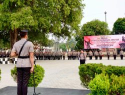 Kapolres Lampung Tengah Pimpin Upacara Hari Juang Polri, Teguhkan Semangat Pengabdian