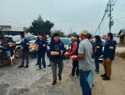 Tak Hanya Tangkap Bandit, Tekab 308 Presisi Polres Lampung Tengah Tebar Kepedulian untuk Anak Yatim dan Masyarakat