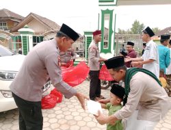 Tak Sekadar Berbagi, Jumat Berkah Polsek Punggur Pererat Silaturahmi
