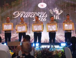Polda Lampung Raih Penghargaan 5 Besar Terbaik Tingkat Polda dalam Kompolnas Awards 2026