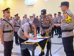 Rotasi Jabatan, Wakapolres Lampung Tengah , Kasat Lantas dan Kapolsek Bangun Rejo Berganti
