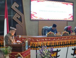 DPRD Kota Metro Gelar Paripurna Bersama Pemkot Metro Tentang Perubahan APBD 2026
