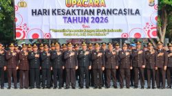 Peringatan Hari Kesaktian Pancasila, Polres Lampung Tengah Perkuat Semangat Pengabdian