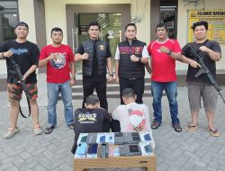 Kabur ke Tangerang, Pembobol Toko Hp di Bandar Jaya Berhasil Dibekuk Tekab 308 Polsek Terbanggi Besar