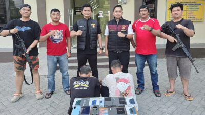 Kabur ke Tangerang, Pembobol Toko Hp di Bandar Jaya Berhasil Dibekuk Tekab 308 Polsek Terbanggi Besar